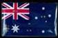 GAMBLAUSSIE - Flashing Magnetic Aussie Flag