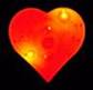 GAMBLHEART - Flashing Magnetic Red Heart