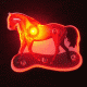 GAMBLHORSE - Magnetic Flashing Horse