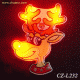 GAMBLREIN - Flashing Magnetic Reindeer,